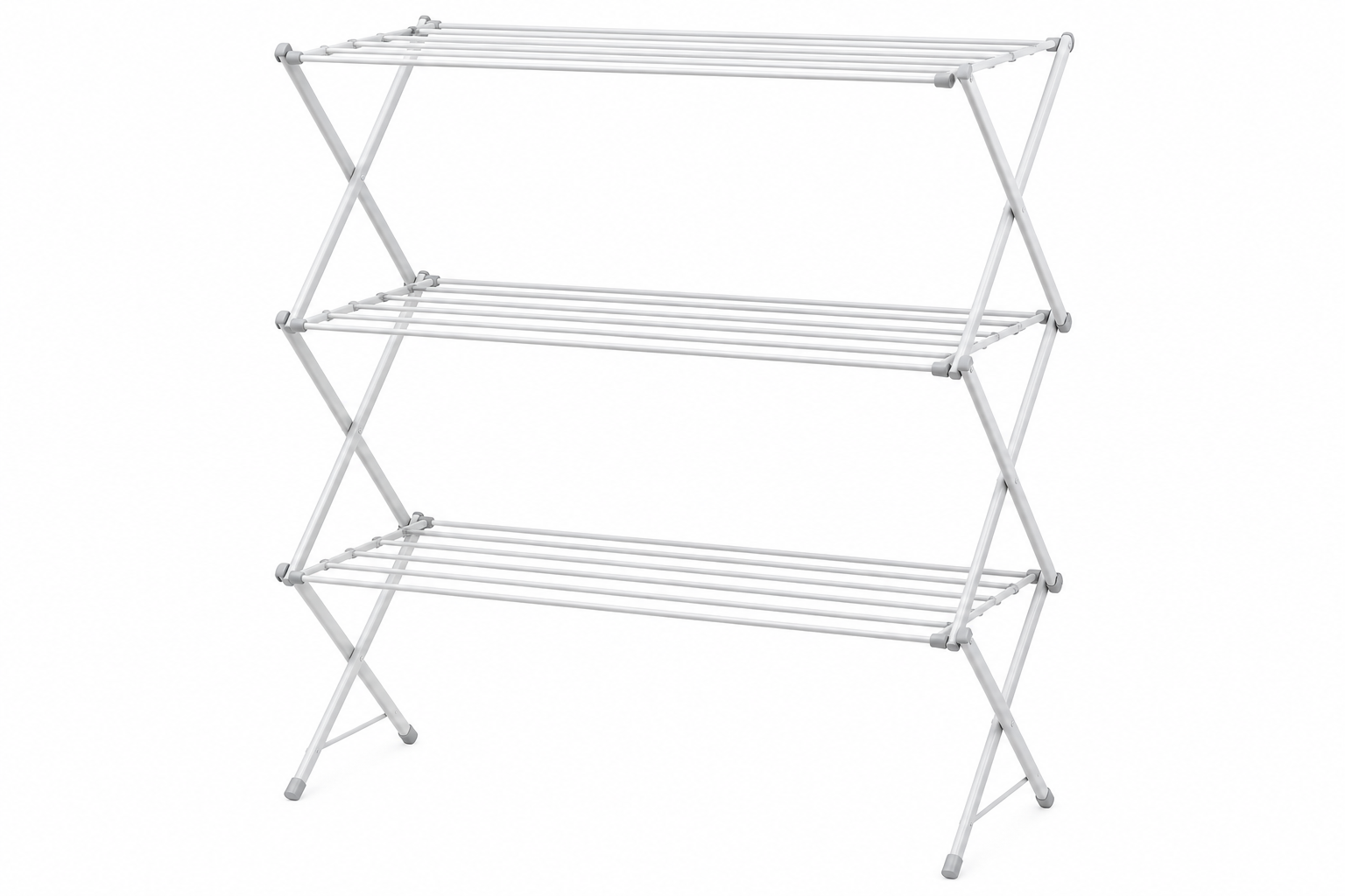 Amazon Basics foldable portable clothes drying rack