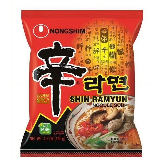 2. Nongshim Shin Ramyun Original package