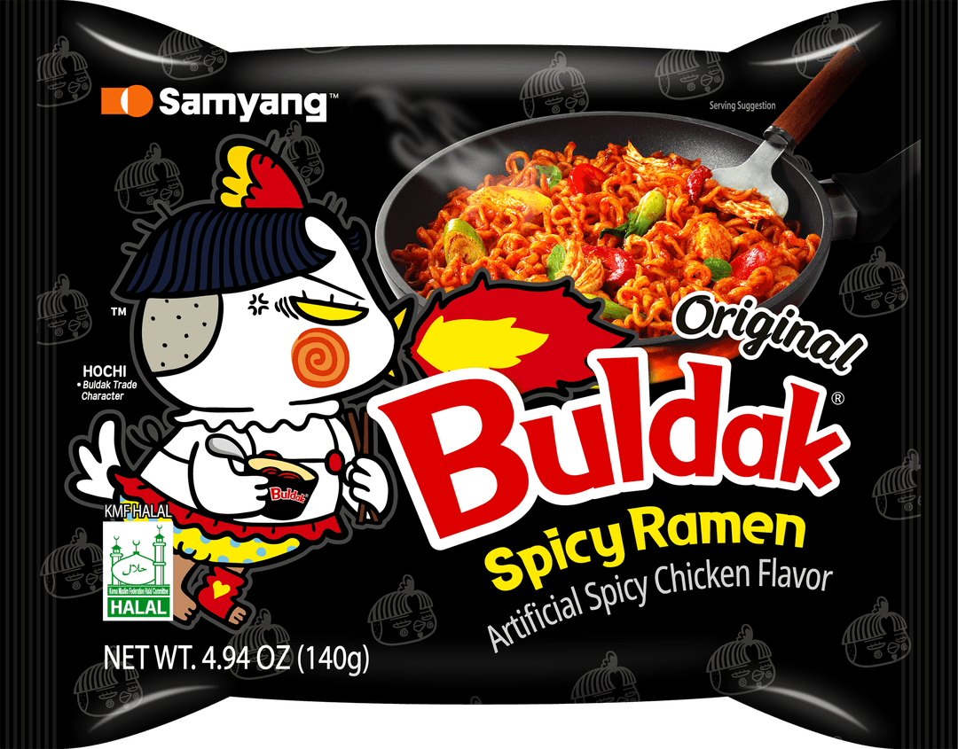 3. Samyang Buldak Original Ramen package