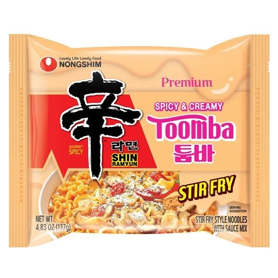 10. Nongshim Shin Ramyun Toomba package