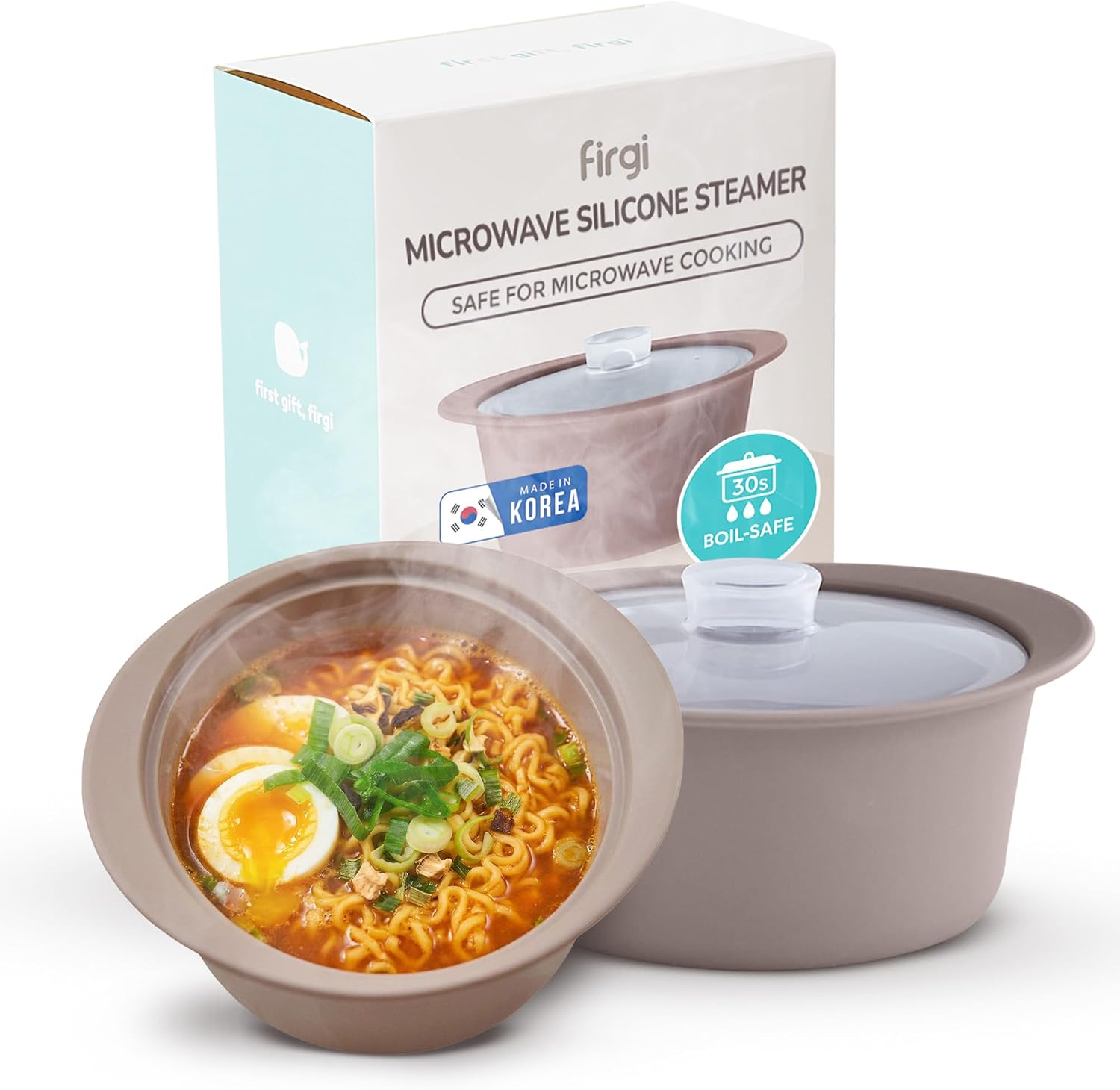 Korean Silicone Microwave Steamer Pot